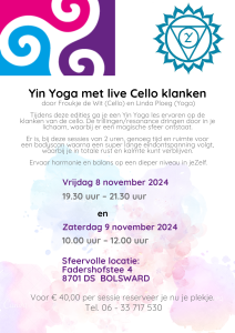 Yin Yoga & Cello Workshop